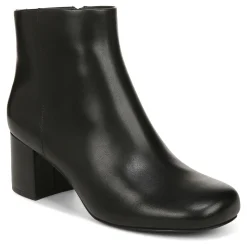 Outlet Vionic Sibley Ankle Boot Black Leather|Taupe Suede