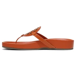 Clearance Vionic Solari Toe Post Sandal Clay|Black|Cream