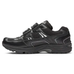 Hot Vionic Tabi Walker (Wide) Black|Cream Suede|White-Blue