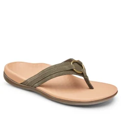 Hot Vionic Tide Aloe Toe Post Sandal Ii Lake Blue|Love Potion|Marigold|Olive