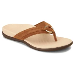 Cheap Vionic Tide Aloe Toe Post Sandal Black|Black Leather|Champagne|Lavender