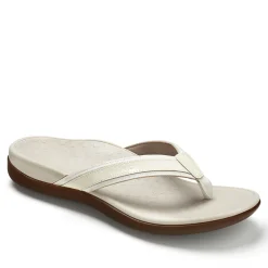 Outlet Vionic Tide Ii Toe Post Sandal Black|Bronze|Gold Cork|Lichen