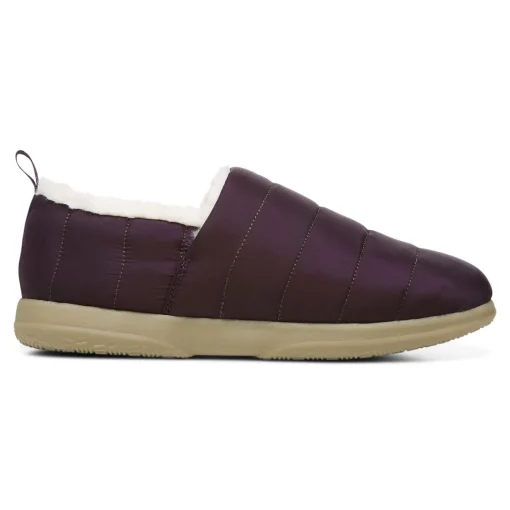 Cheap Vionic Tranquil Slip On Slipper Black|Forest Spruce|Purple