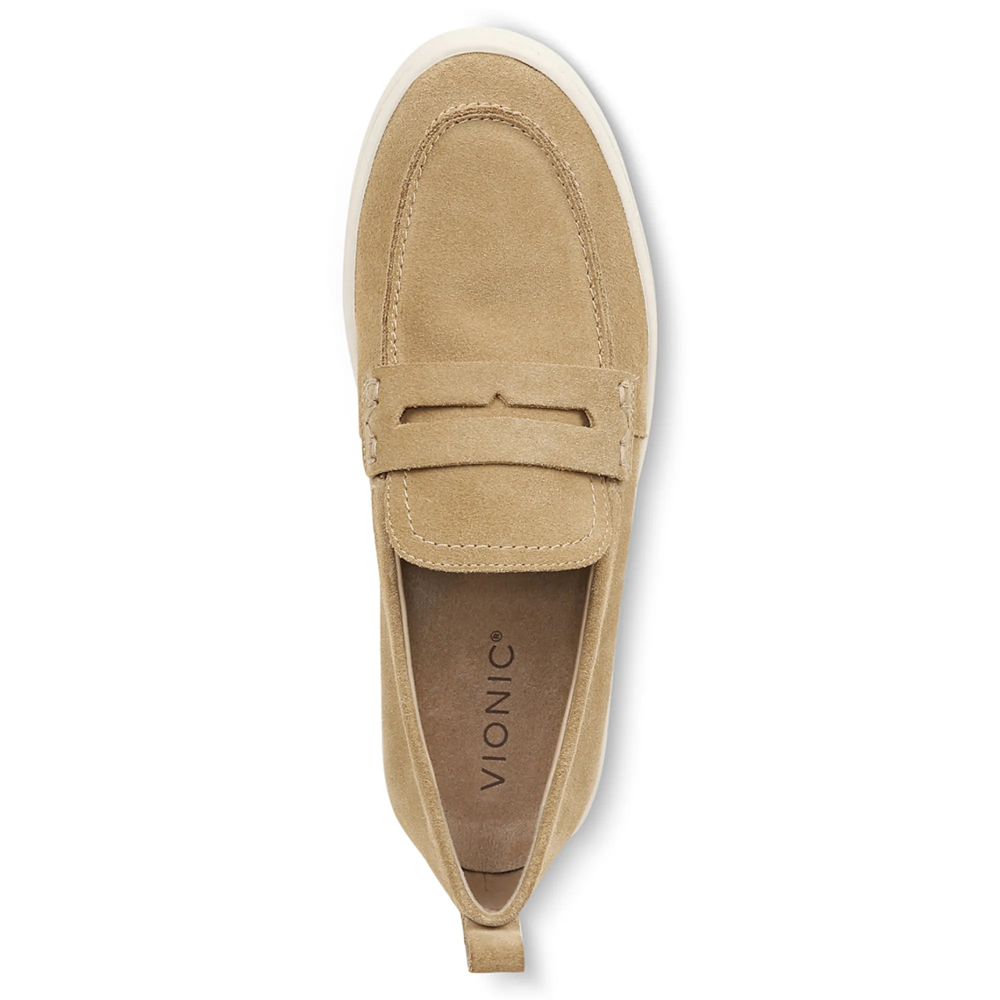 Store Vionic Uptown Loafer Black Suede|Cream Suede|Light Grey Suede|Navy Suede