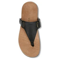 Best Sale Vionic Wanda T-Strap Sandal Black|Blue Haze|Bone|Macaroon