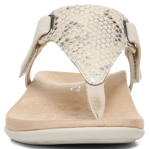 Best Sale Vionic Wanda T-Strap Sandal Black|Blue Haze|Bone|Macaroon