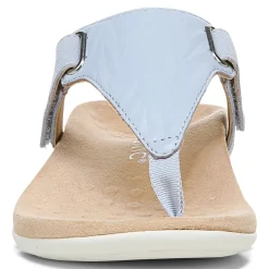 Best Sale Vionic Wanda T-Strap Sandal Black|Blue Haze|Bone|Macaroon
