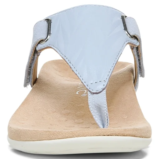 Best Sale Vionic Wanda T-Strap Sandal Black|Blue Haze|Bone|Macaroon