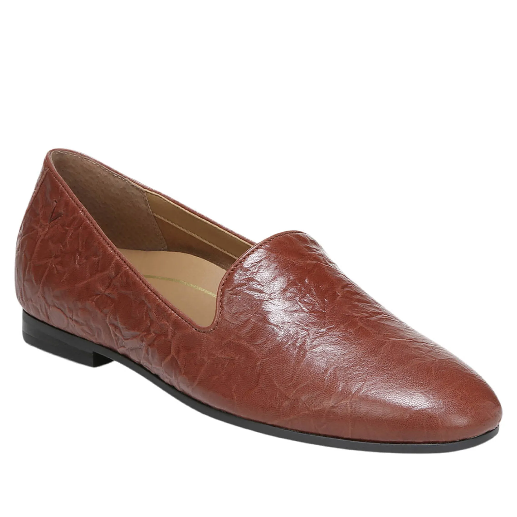Store Vionic Willa Slip On Flat Black Crinkle|Black Suede|Black/White|Brown Cow Print