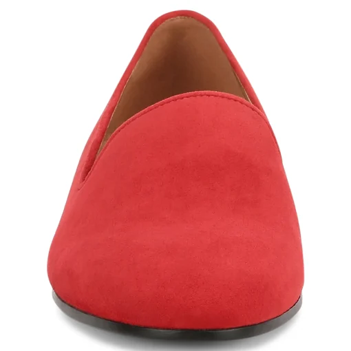 Best Vionic Willa Slip On Flat Ii Brown Nappa|Dark Blue|Dark Teal|Red
