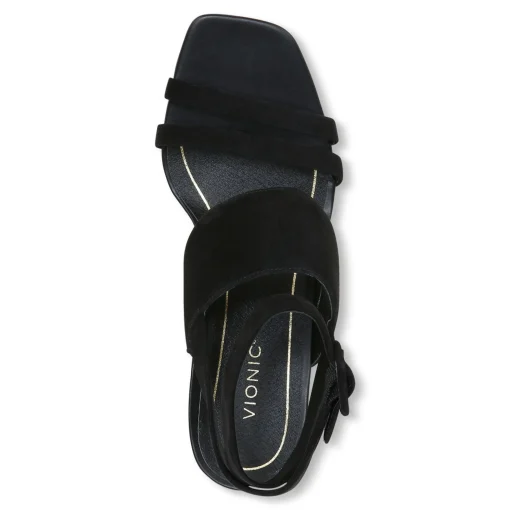 Outlet Vionic Yasmin Heeled Sandal Black|Bubblegum|Macaroon|Sky