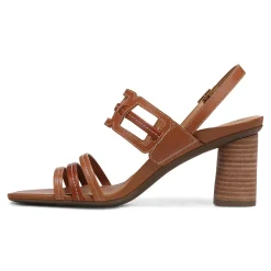 Clearance Vionic Zaphira Heeled Sandal Tan|Black|Cream