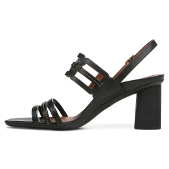 Clearance Vionic Zaphira Heeled Sandal Tan|Black|Cream