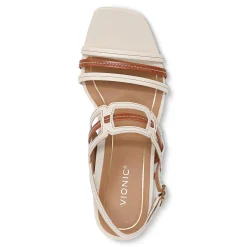 Cheap Vionic Zaphira Heeled Sandal Tan|Black|Cream